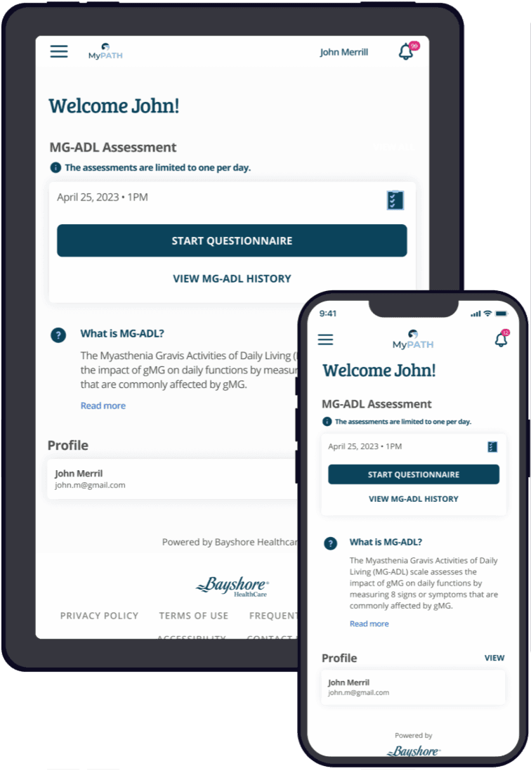 MyPATH assessment experience cover